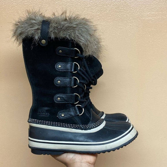 Sorel Shoes - Sorel Joan Of Arctic Waterproof boots “Black Quarry”